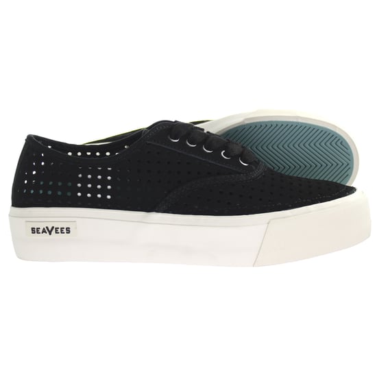 Seavees Legend Sneaker Platform Portal Black Womens Trainers