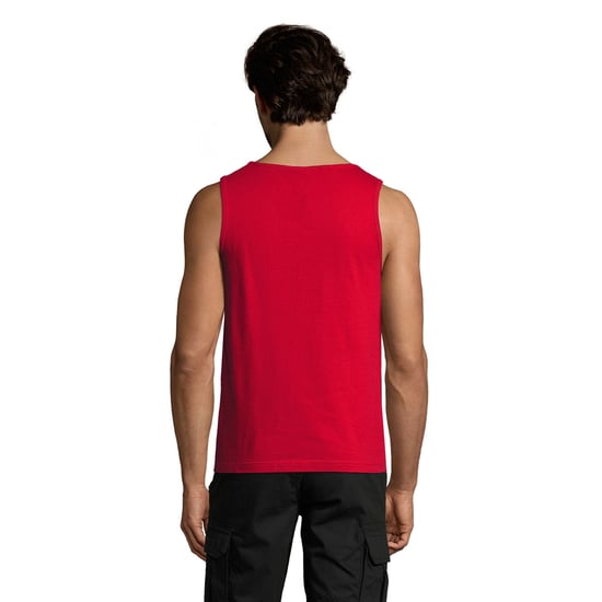 SOLS Heren Justin Tank Top (Rood) - Image 2