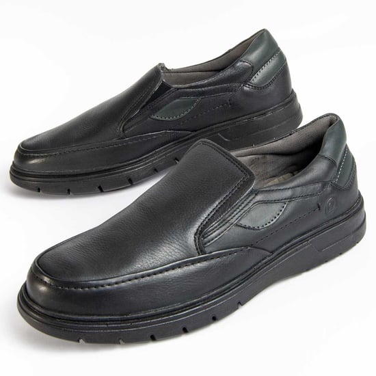 Purapiel Mocassin Confore2 Svart