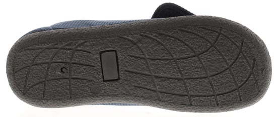 Dr Keller Womens Slippers Fatima Touch Fastening navy