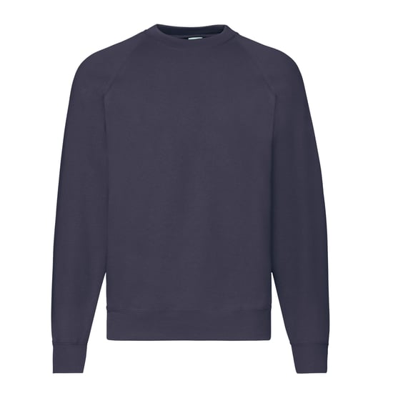 Fruit of the Loom Heren Klassiek Raglan Sweatshirt (Deep Navy) - Image 1