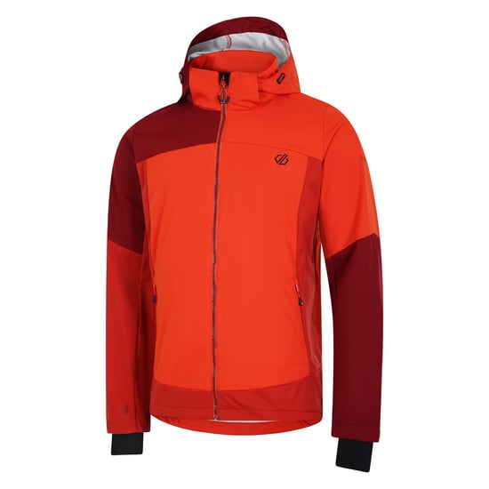 Dare 2B Mens Mountaineer Soft Shell Jacket (Tuscan Red/Cinnamon)