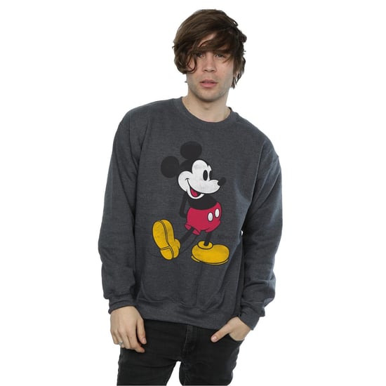 Disney Heren Mickey Mouse Classic Kick Sweatshirt (Donkere Heide) - Image 2