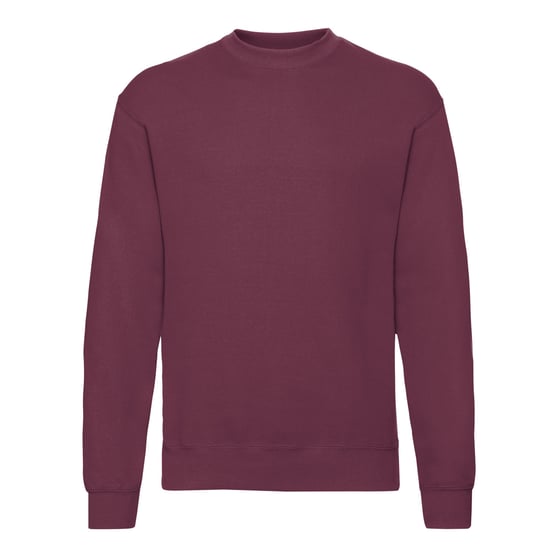 Fruit Of The Loom Heren Klassieke Drop Schouder Sweatshirt (Bourgondië) - Image 1