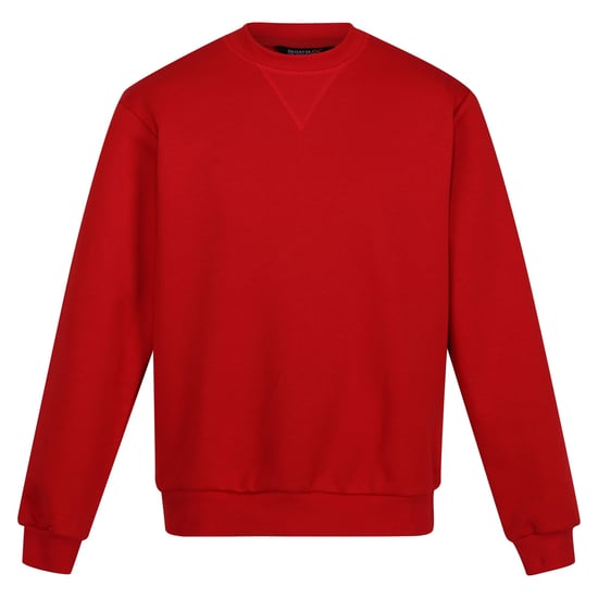 Regatta Mens Pro Crew Neck Sweatshirt (Classic Red)