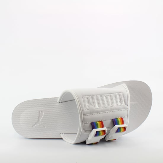 Puma Wilo Lux White Mens Sliders