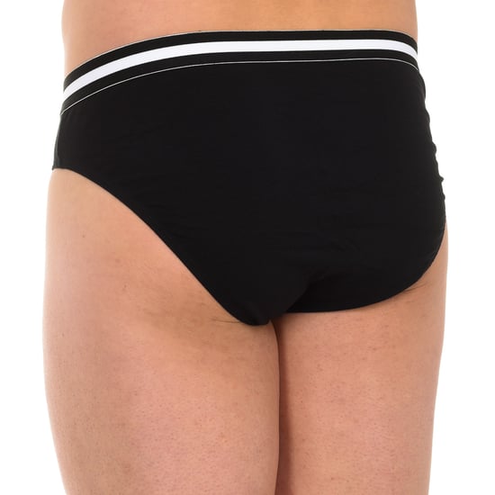 Pack-2 Briefs Cotton Streech tejido transpirable D6577 hombre