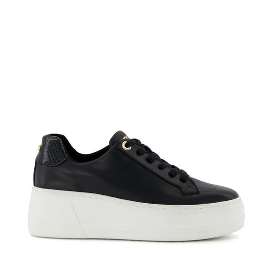 Dune Ladies EPISODE Lace-Up Flatform Trainers Episode - Image 1
