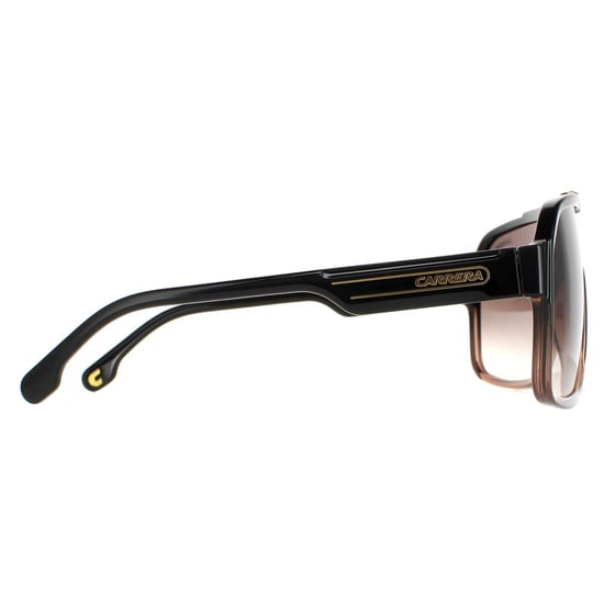 Carrera Aviator Mens Black Brown Brown Gradient 1014/S