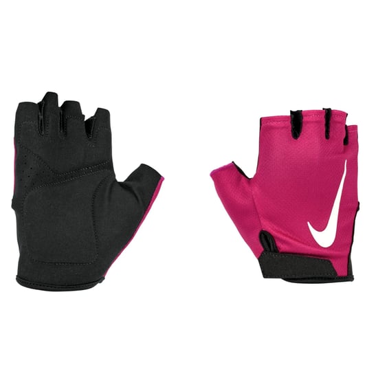 Nike Dames/Dames Gym Essential 2024 Fitness Vingerloze Handschoenen (Zwart / Fuchsia) - Image 3