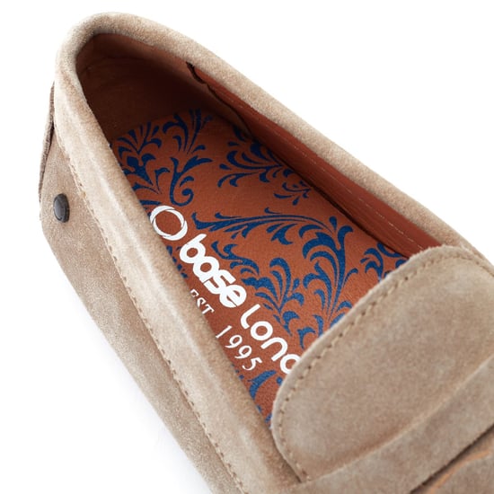 Base London Collins Leer Heren Sand Loafers - Image 6