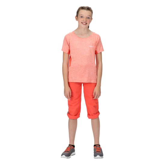 Regatta Sorcer V Bergbroek voor kinderen/Kinderen (Neon perzik/fusion koraal) - Image 6