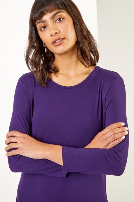 Pocket Jersey Midi Dress