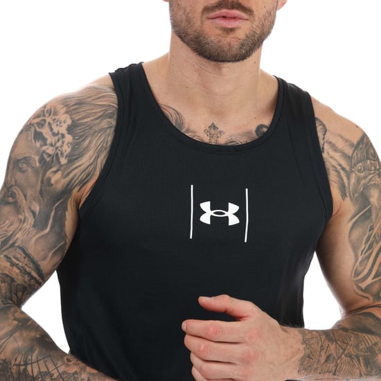 Under Armour UA Speed Stride Shock bodywarmer voor heren, zwart - Image 5