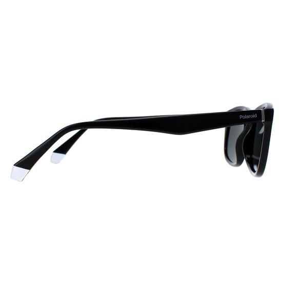 Polaroid Rectangle Mens Black Grey Polarized PLD 2104/S/X