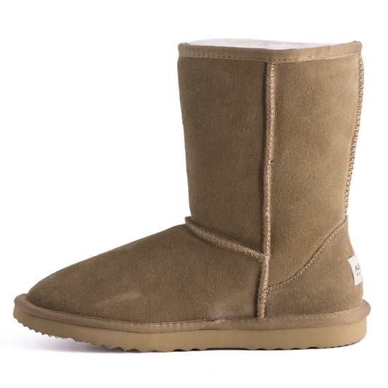 Aus Wooli "Cronulla" Australia Mid Calf Sheepskin Boot, Tan