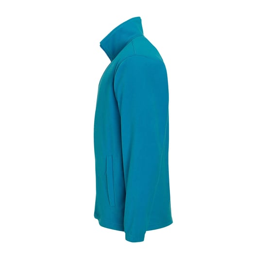 SOLS Heren North Full Zip Outdoor Fleece Jacket (Aqua) - Image 3