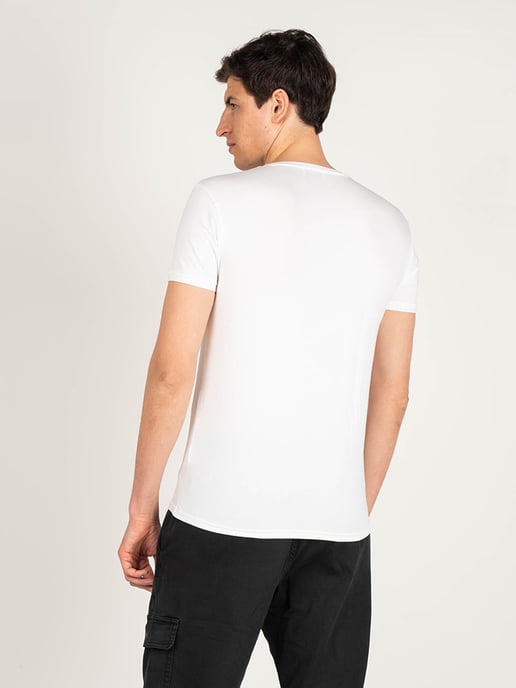 Iceberg T-shirt C-neck Men's White