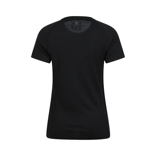 Mountain Warehouse Dames/Dames Summit Merino Wol Thermo Top (Zwart) - Image 2