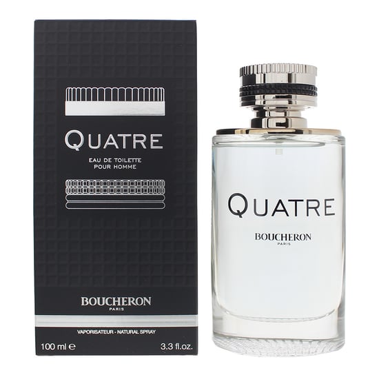 Boucheron Quatre Pour Homme Eau de Toilette 100ml Spray Voor Hem - Image 2
