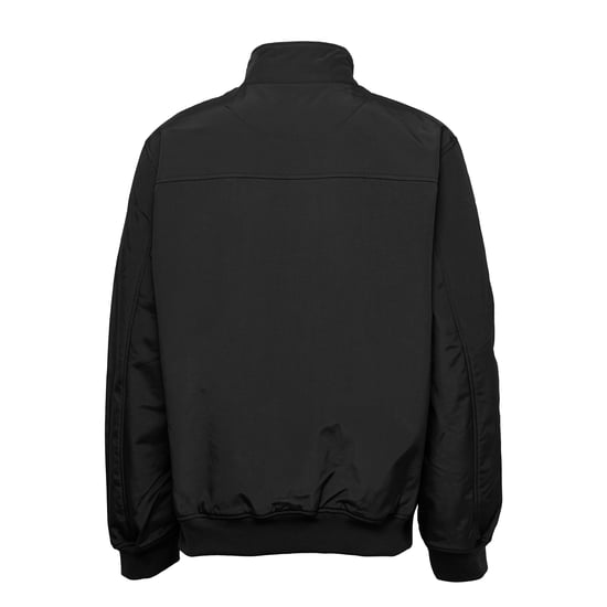 Lyle & Scott Fleece Lined Funnel Neck Jacket in Black