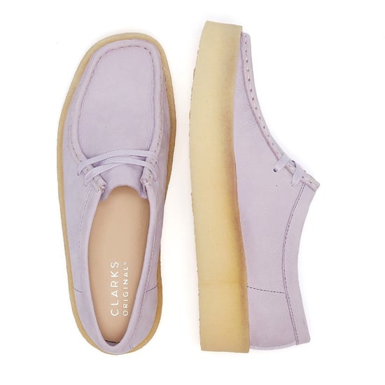 Clarks Wallabee Cup Nubuck Dames Lila Schoenen - (Paars) - Image 6