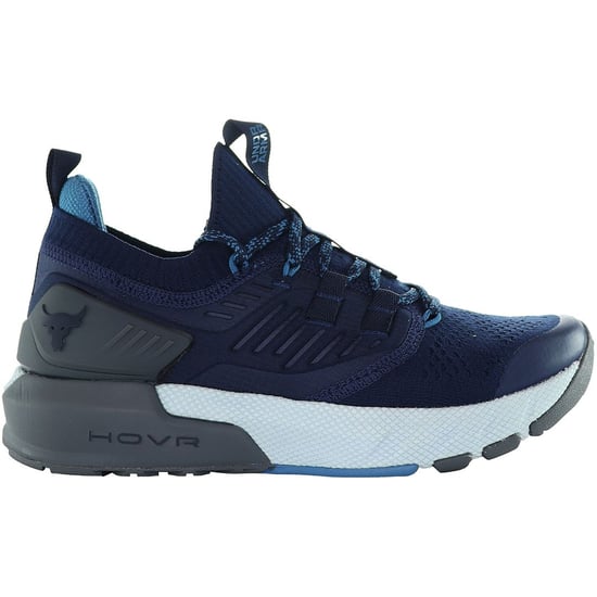 Under Amrour Project Rock 3 GS Blauwe Kinderschoenen - Image 4