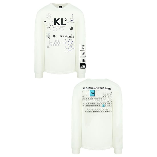 New Balance KL2 Elements Of The Game Long Sleeve White Mens Top MT03596 SST