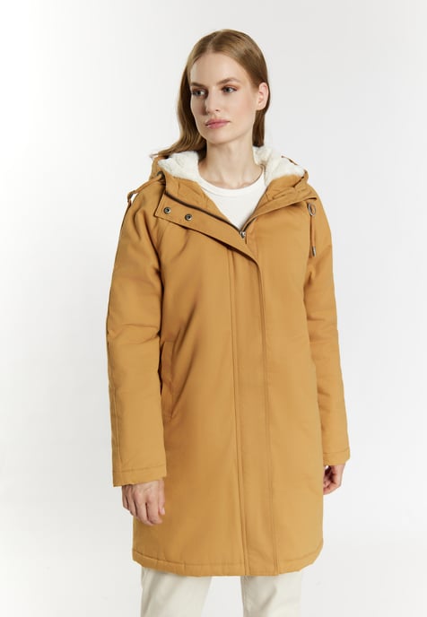 Dreimaster Winter parka Dames Kameel - Image 3