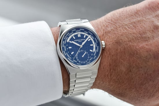 Frédérique Constant Highlife Worldtimer Heren Horloge Zilverkleurig FC-718N4NH6B - Image 5