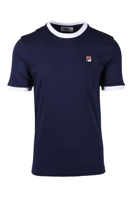 Fila Vintage Marconi Essential Ringer Tee Peacoat