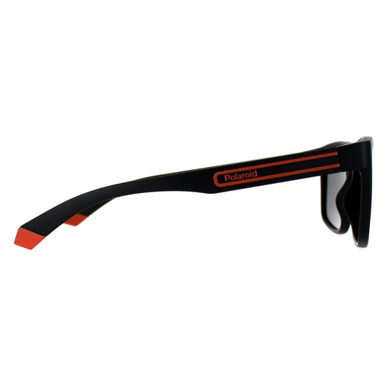 Polaroid Rectangle Mens Black Orange Grey Polarized PLD 2149/S
