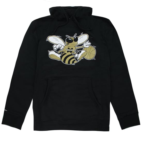 Mitchell & Ness Charlotte Hornets Gold Standard Mens Hoodie