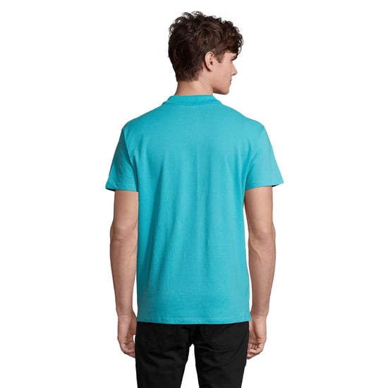 SOLS Heren Lente II Poloshirt (Atol blauw) - Image 2