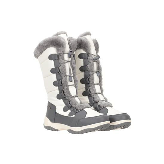 Mountain Warehouse Dames/Dames Snowflake Extreme Lange Sneeuwlaarzen (Wit) - Image 1