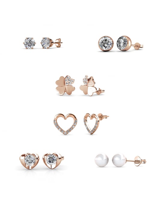 Hart adventskalender, 14 jewels bezet met kristallen uit Oostenrijk - Image 3
