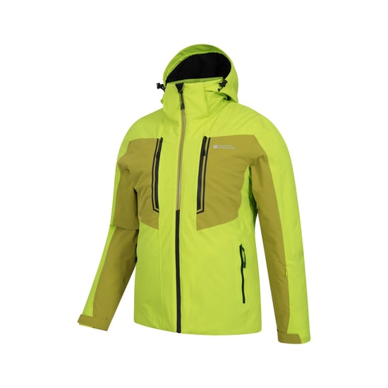 Mountain Warehouse Mens Phase Extreme Waterproof Ski Jacket (Green)