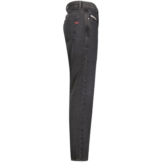 Diesel D-Viker zwarte jeans met normale pasvorm - Image 4