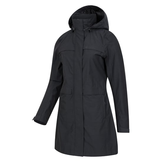 Mountain Warehouse Dames/Dames Cloudburst Textured Waterdichte Jas (Zwart) - Image 4