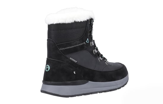Cotswold Sheephouse Textiel Dames Zwarte Wandelschoenen - Image 3