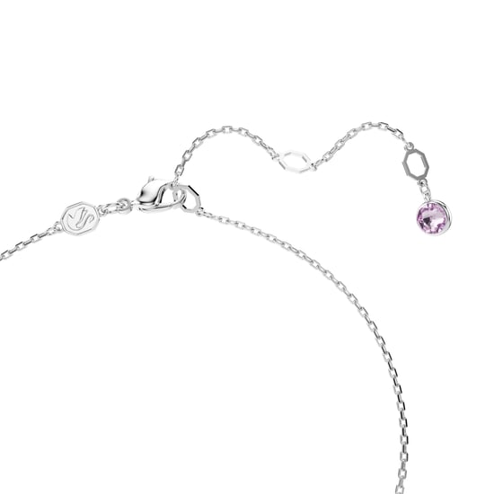 Swarovski 'Gema' Dames Necklace van Basismetalen - Zilver 5692421 - Image 4