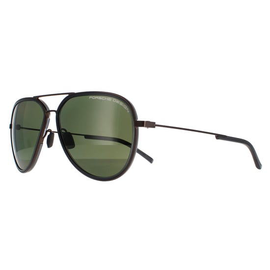 Porsche Design Aviator Mens Brown Brown Polarized P8691