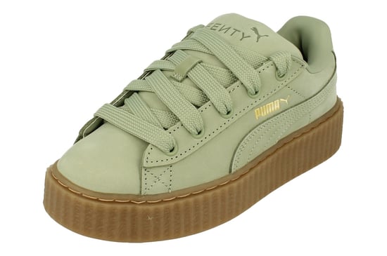 Puma Creeper Phatty Nubuck Unisex Green Trainers - Image 1