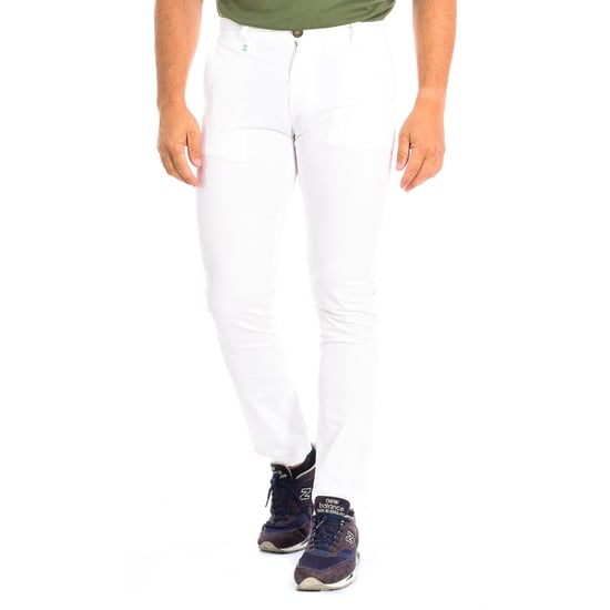 Long trousers with straight cut hems TMT002-TW417 man