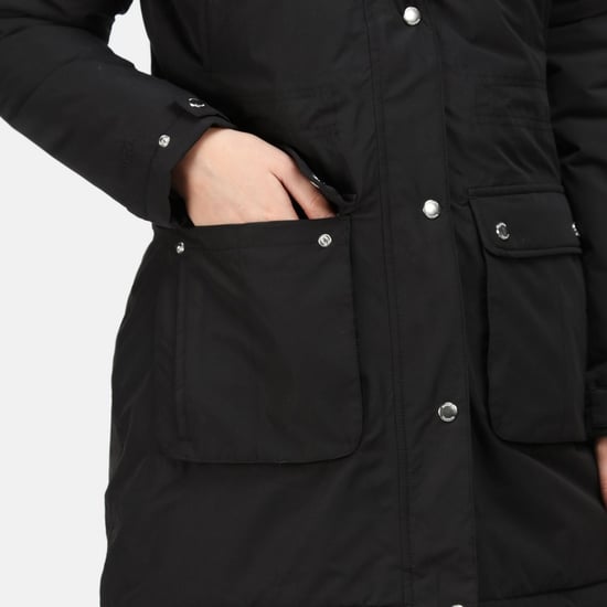 Regatta Womens/Ladies Voltera Heated Waterproof Jacket (Black)