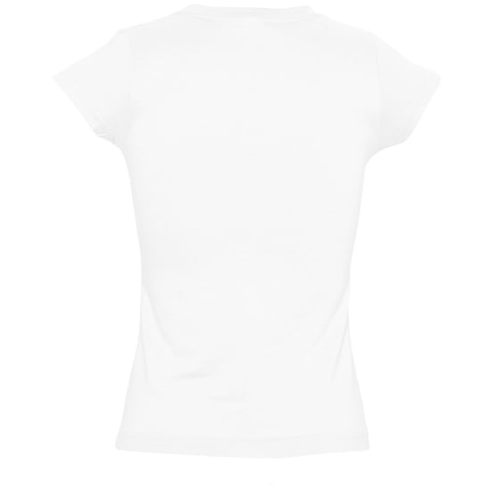 SOLs Womens/Ladies Moon V Neck Short Sleeve T-Shirt (White)