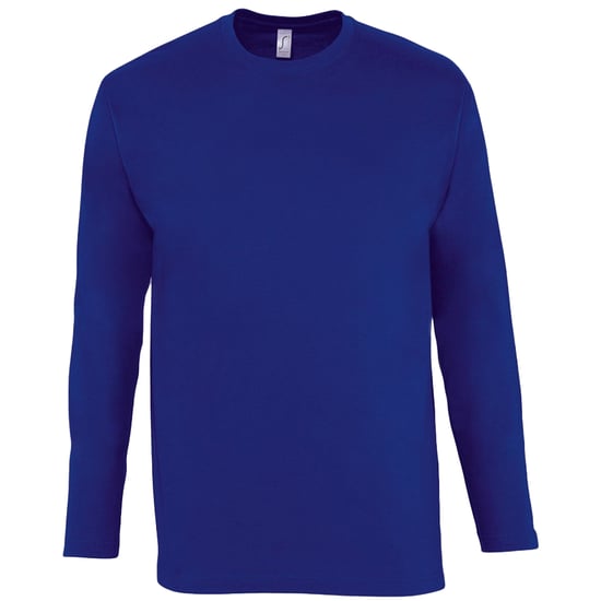 SOLS Mens Monarch Long Sleeve T-Shirt (Ultramarine)