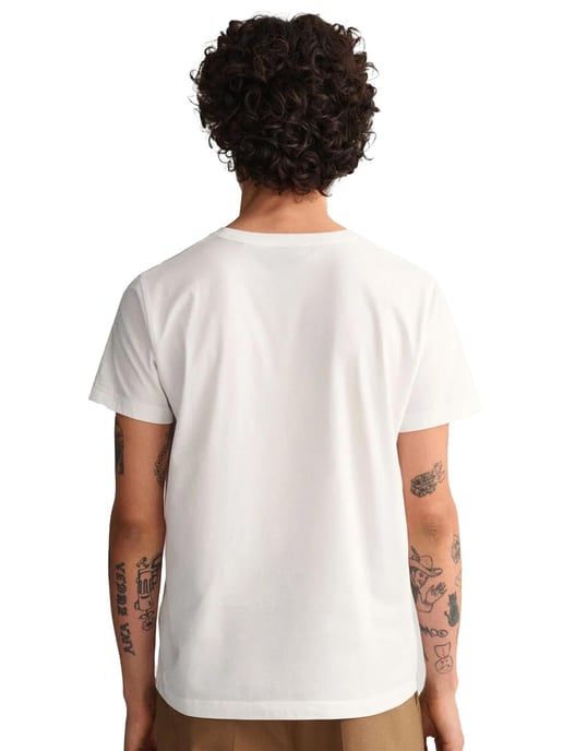 Gant heren Crew Neck T-shirt Archive Shield - Image 3