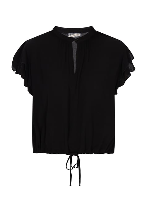 Dreimaster Blouse Dames zwart - Image 1