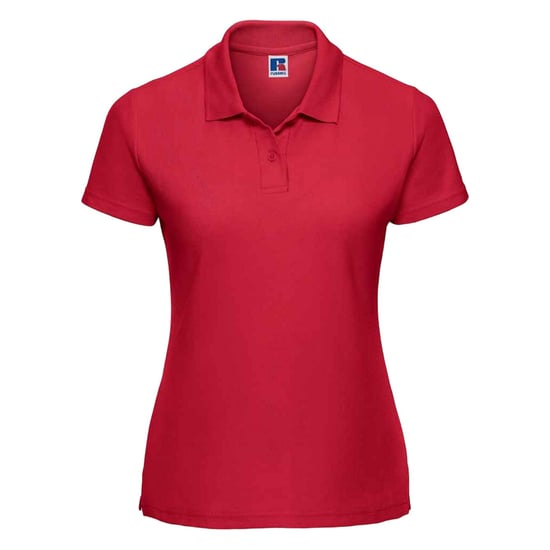 Russell Womens/Ladies Polycotton Classic Polo Shirt (Classic Red)